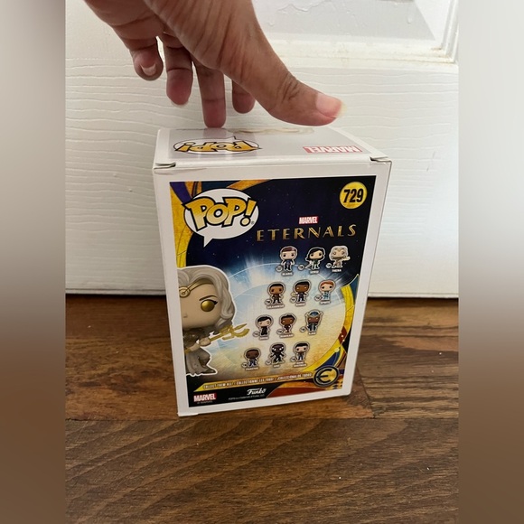 Funko Eternals Thena Vinyl Figure with Gold and Silver Accents 729 - Picture 6 of 9